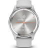 Смарт-часы GARMIN VIVOMOVE TREND с серебристым стальным безелем, серыми корпусом и ремешком 010-02665-03